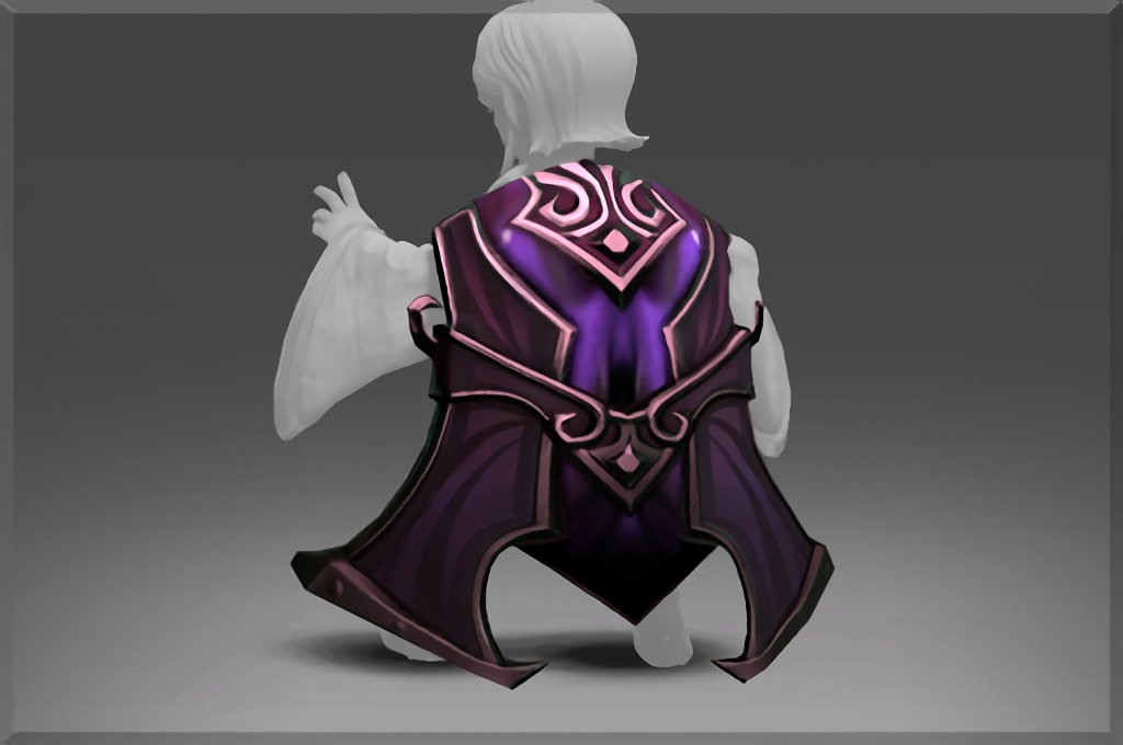 Dark Artistry Throwback Cape для Invoker